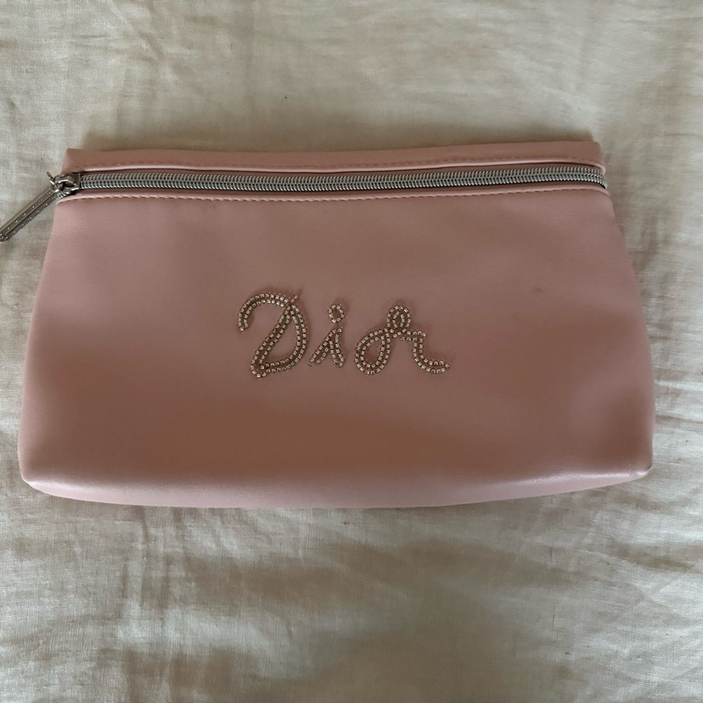 Christian Dior Cosmetic Pink Bag